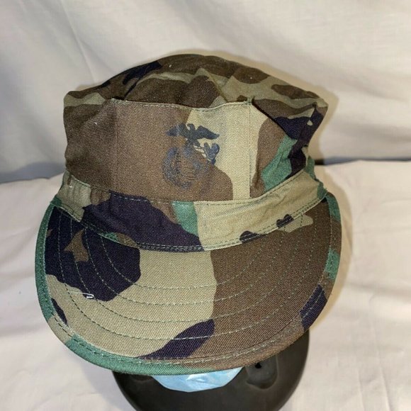 BDU WOODLAND 8 POINT UTILITY CAP VARIOUS SIZES - Picture 12 of 12